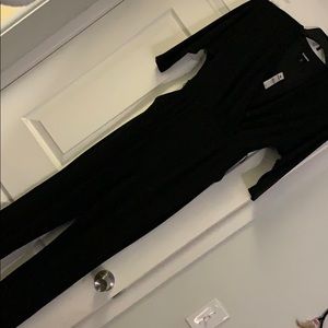 Black 1 piece jumpsuit